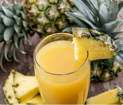 Régime alimentaire à l'ananas